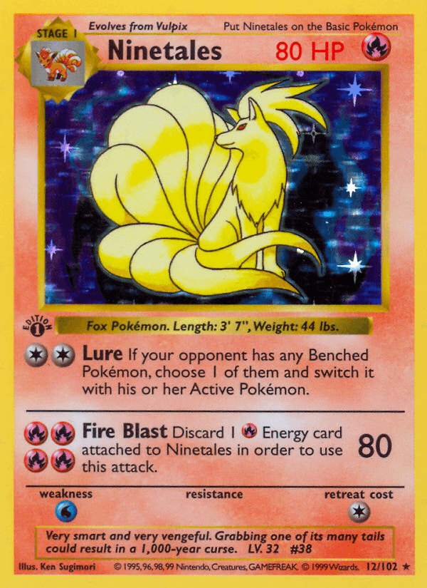 Ninetales — Base Set