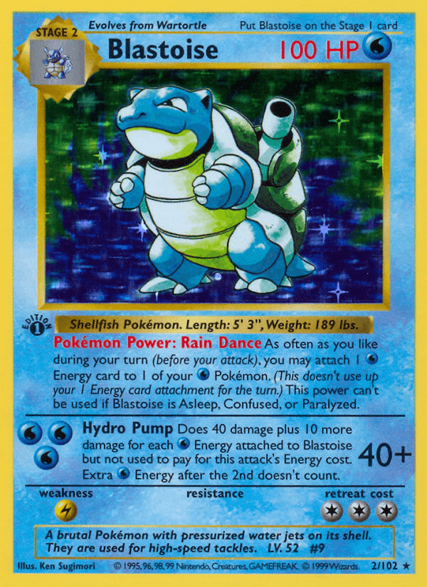 Blastoise — Base Set