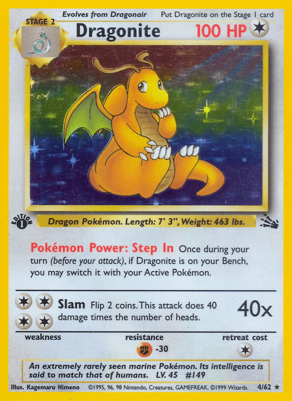 Dragonite — Fossil